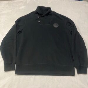 Polo Ralph Lauren Shawl Collar Downhill Racing Series Sweater Men's‎ XL Black